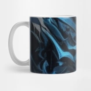 blue shield Mug